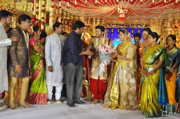 Music Director Koti Son Rajeev Wedding Reception Photos